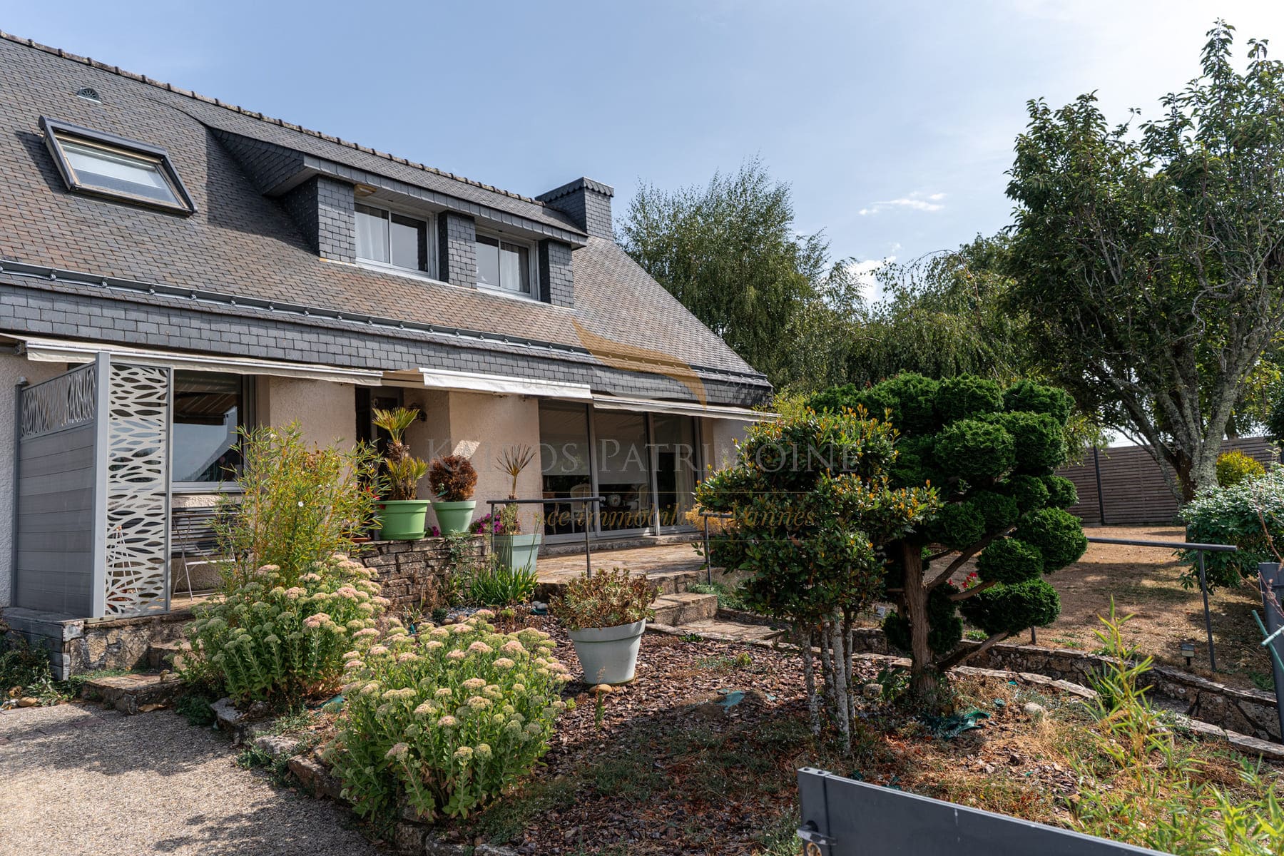 Maison à vendre Meriadec Façade Kairos Patrimoine