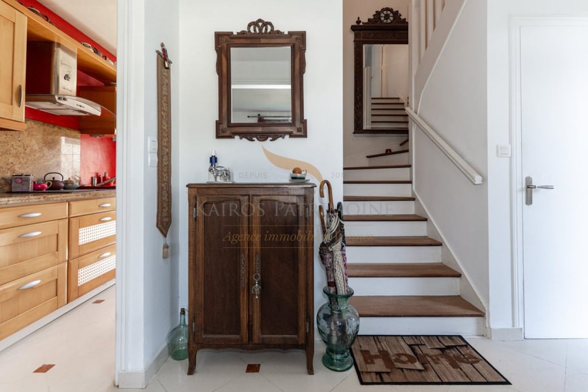kairos patrimoine maison à vendre Sulniac escalier